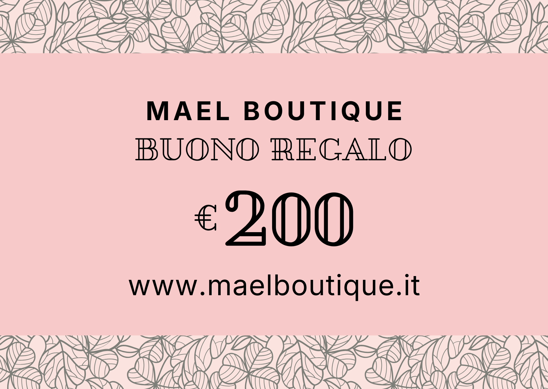 Buono regalo Mael Boutique
