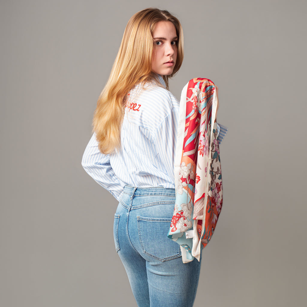 Jeans a zampa Tecla