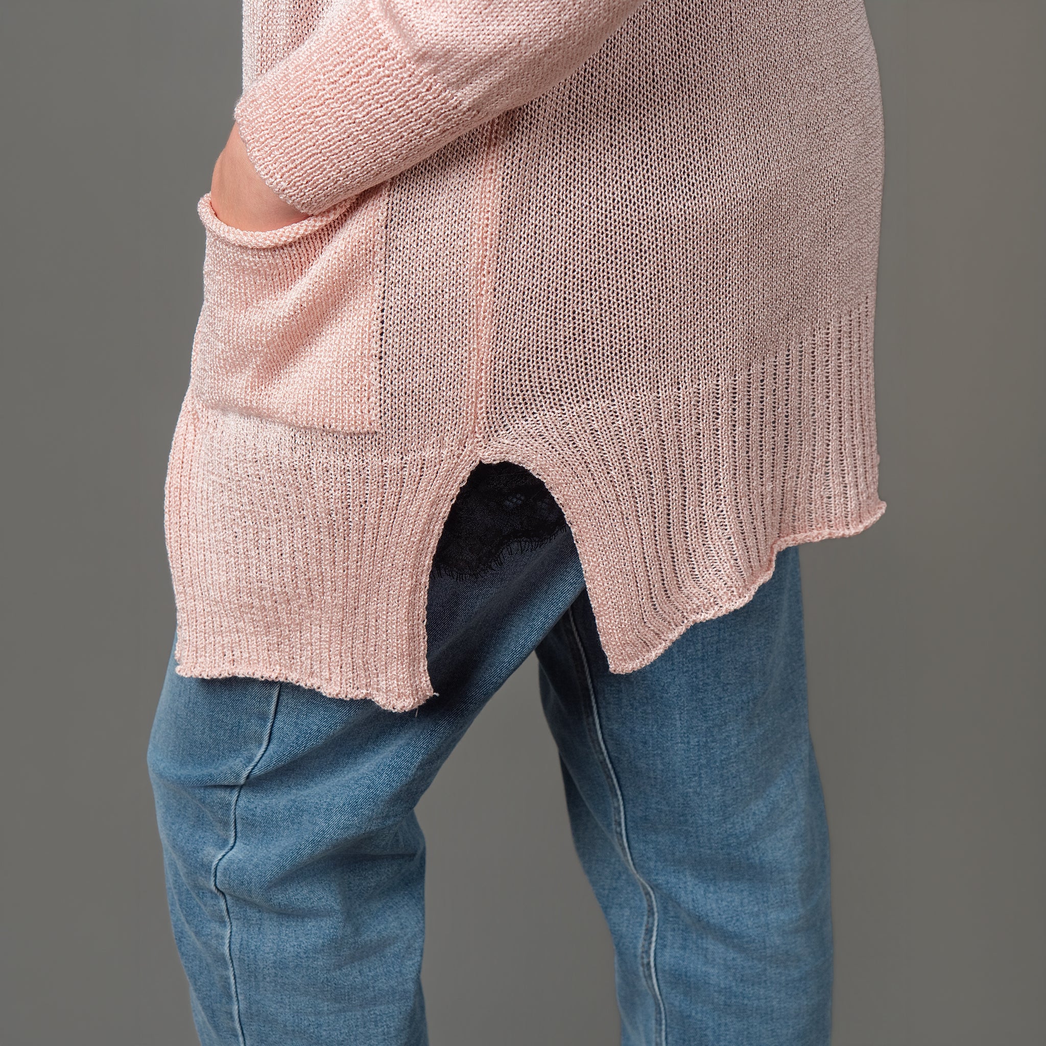 Cardigan con cappuccio Letizia