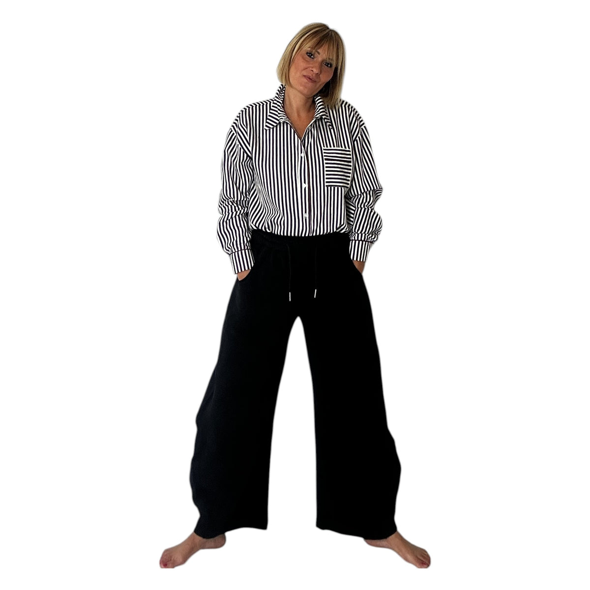 Pantalone Jogger Alice - Gamba larga con coulisse